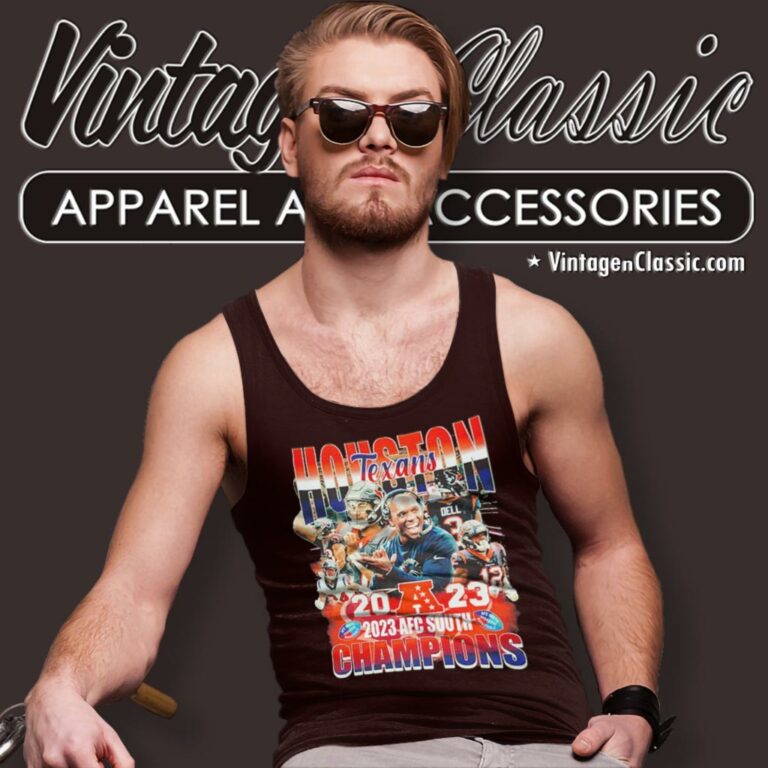 Houston Texans Football 2023 Afc South Champions Tank Top Racerback Houston Texans Football 2023 Afc South Champions Tank Top Racerback