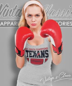 Houston Texans Football Afc South Champions Tank Top Racerback