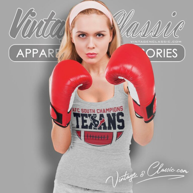 Houston Texans Football Afc South Champions Tank Top Racerback Houston Texans Football Afc South Champions Tank Top Racerback