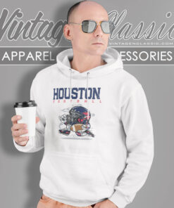 Houston Texans Football Helmet Vintage Hoodie
