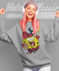 Houston Texans Football Spongebob Sweatshirt