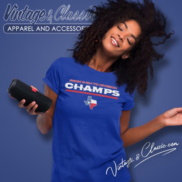 Houston Texans From 3 13 1 To Division Champs Women T Shirt Houston Texans From 3 13 1 To Division Champs Women T Shirt