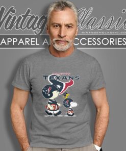 Houston Texans Lets Play Football Together Snoopy Shirt
