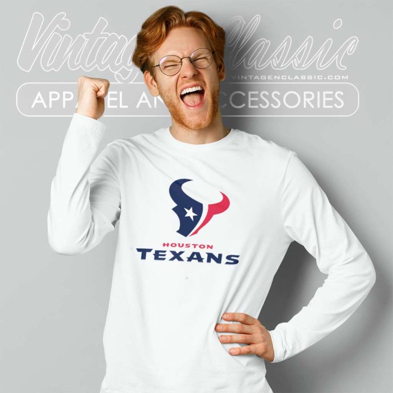 Houston Texans Logo Long Sleeve Tee Houston Texans Logo Long Sleeve Tee