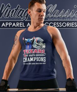 Houston Texans Mascot Afc South Division Champions Tank Top Racerback
