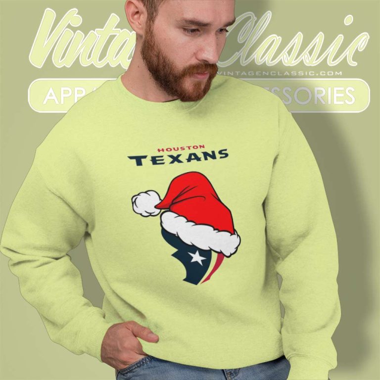 Houston Texans Nfl Christmas Logo 2023 Sweatshirt Houston Texans Nfl Christmas Logo 2023 Sweatshirt