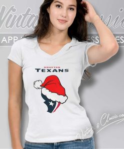 Houston Texans Nfl Christmas Logo 2023 Shirt 5 Houston Texans Nfl Christmas Logo 2023 V Neck TShirt