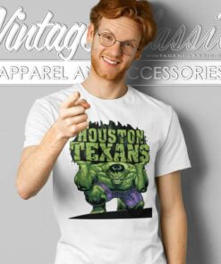 Houston Texans Nfl Hulk Avengers T Shirt