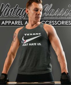 Houston Texans Nike Just Hate Us Tank Top Racerback