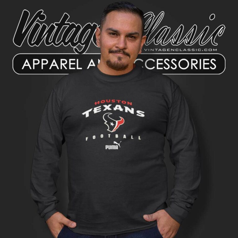 Houston Texans Puma Nfl 2002 Long Sleeve Tee Houston Texans Puma Nfl 2002 Long Sleeve Tee