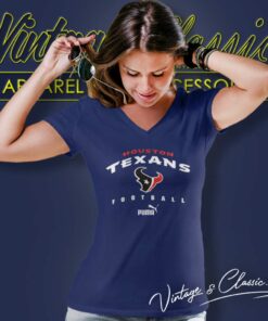 Houston Texans Puma Nfl 2002 V Neck TShirt