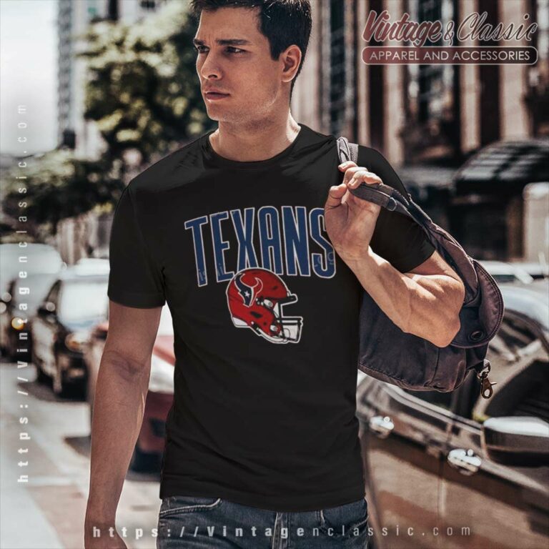 Houston Texans Red Alternate Helmet T Shirt Houston Texans Red Alternate Helmet T Shirt