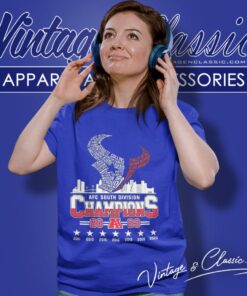 Houston Texans Skyline Logo Players Name AFC South Division Champions 2023 Shirt 6 Houston Texans Skyline Logo Players Name Afc South Division Champions 2023 Women T Shirt