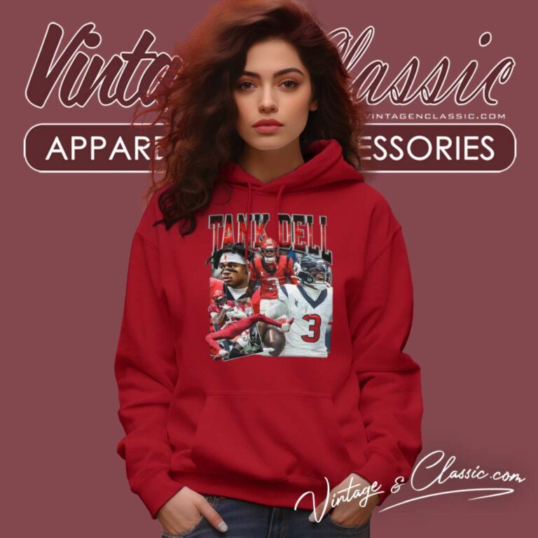 Houston Texans Tank Dell Football Number 3 Hoodie Houston Texans Tank Dell Football Number 3 Hoodie