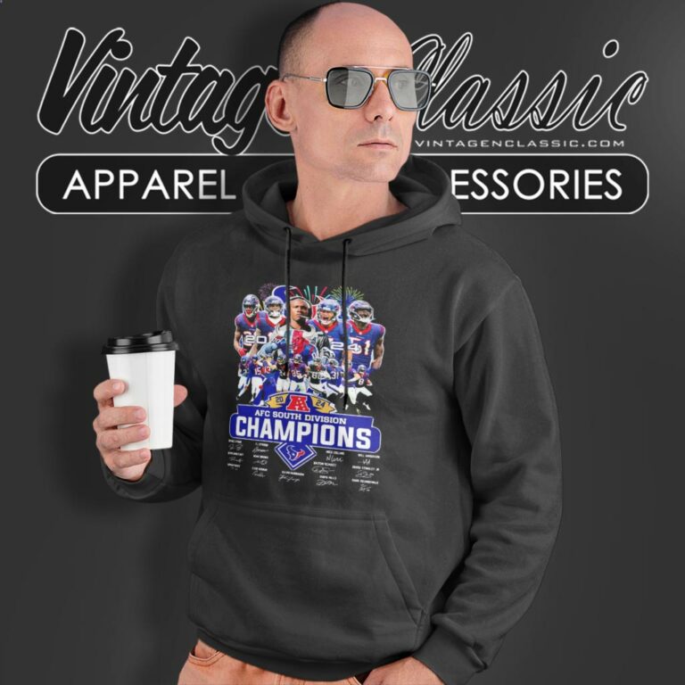 Houston Texans Team Afc South Champions 2023 Hoodie Houston Texans Team Afc South Champions 2023 Hoodie