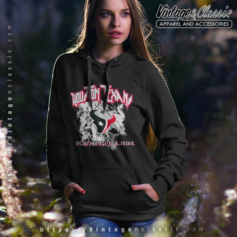 Houston Texans Wear By Erin Andrews Boyfriend Hoodie Houston Texans Wear By Erin Andrews Boyfriend Hoodie