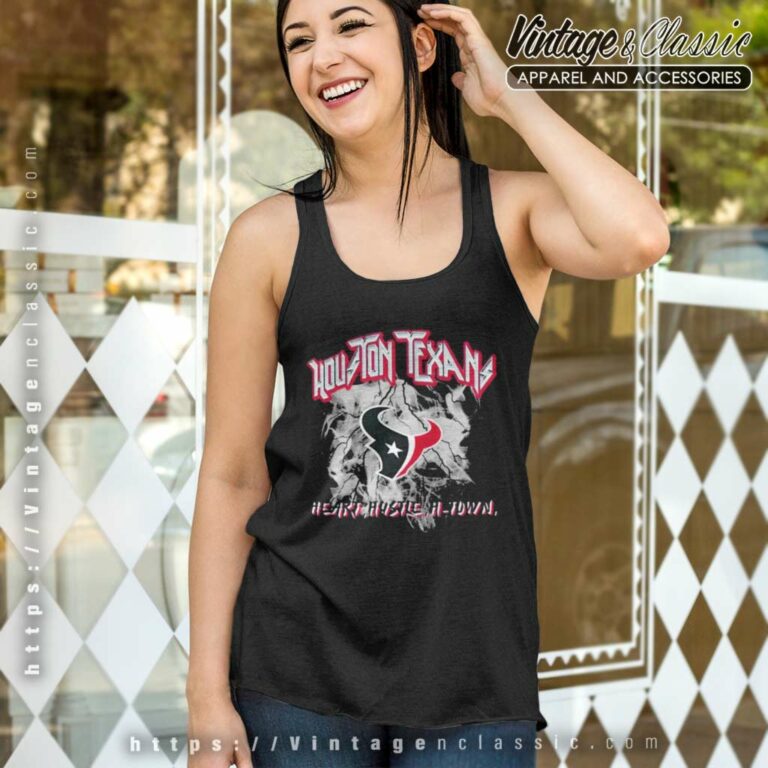 Houston Texans Wear By Erin Andrews Boyfriend Tank Top Racerback Houston Texans Wear By Erin Andrews Boyfriend Tank Top Racerback