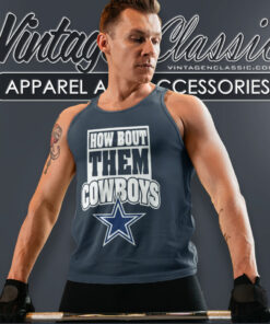 How Bout Them Cowboys Tank Top Racerback