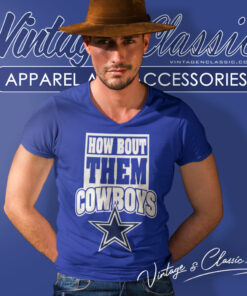 How Bout Them Cowboys V Neck TShirt