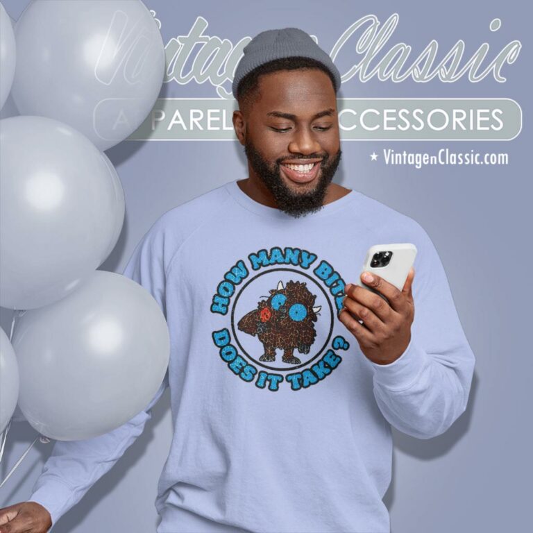 How Many Bites Does It Take Buffalo Sweatshirt How Many Bites Does It Take Buffalo Sweatshirt