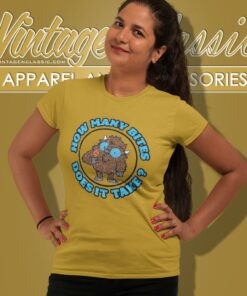 How Many Bites Does It Take Buffalo Shirt 6 How Many Bites Does It Take Buffalo Women T Shirt