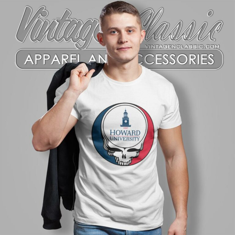 Howard University Grateful Dead Steal Your Face T Shirt Howard University Grateful Dead Steal Your Face T Shirt