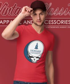 Howard University Grateful Dead Steal Your Face Shirt 5 Howard University Grateful Dead Steal Your Face V Neck TShirt