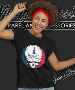 Howard University Grateful Dead Steal Your Face Shirt 6 Howard University Grateful Dead Steal Your Face Women T Shirt