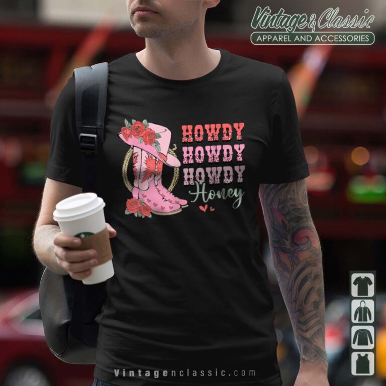 Howdy Honey Valentines Day Shirt Howdy Honey Valentines Day Shirt
