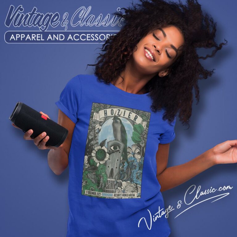 Hozier 13 Dec 2023 Resorts World Arena Birmingham Poster Women T Shirt Hozier 13 Dec 2023 Resorts World Arena Birmingham Poster Women T Shirt