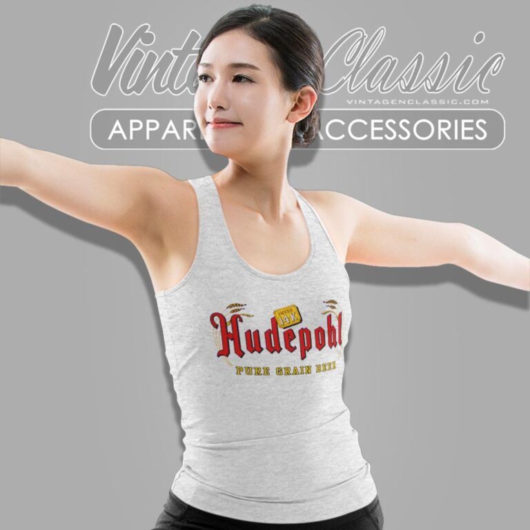 Hudepohl Pure Grain Beer Tank Top Racerback Hudepohl Pure Grain Beer Tank Top Racerback