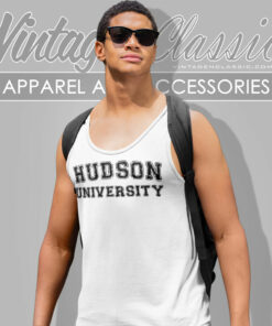 Hudson University Shirt 4 Hudson University Tank Top Racerback