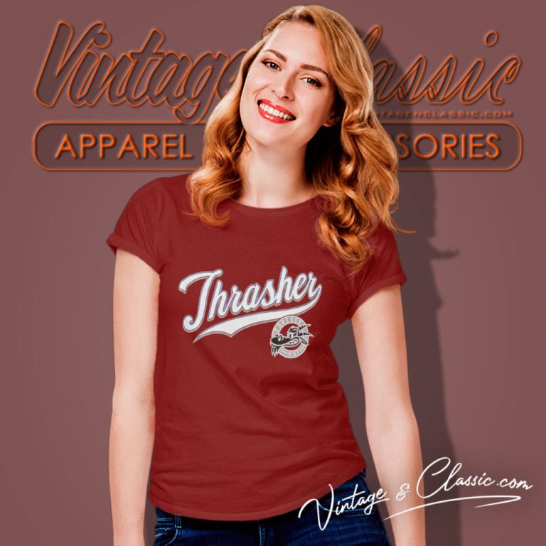 Huf Worldwide Thrasher Portola Collab Women T Shirt Huf Worldwide Thrasher Portola Collab Women T Shirt