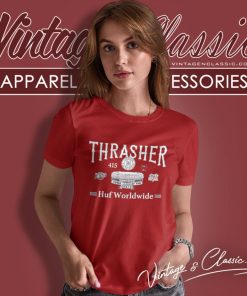 Huf Worldwide X Thrasher Monteray Women T Shirt