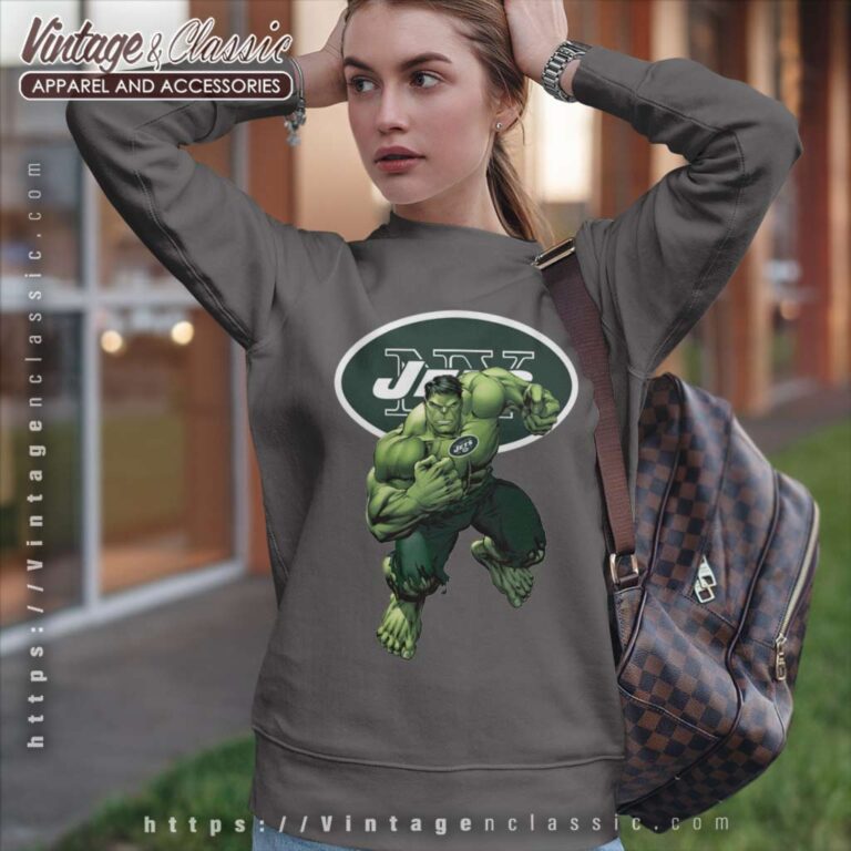 Hulk New York Jets Sweatshirt Hulk New York Jets Sweatshirt