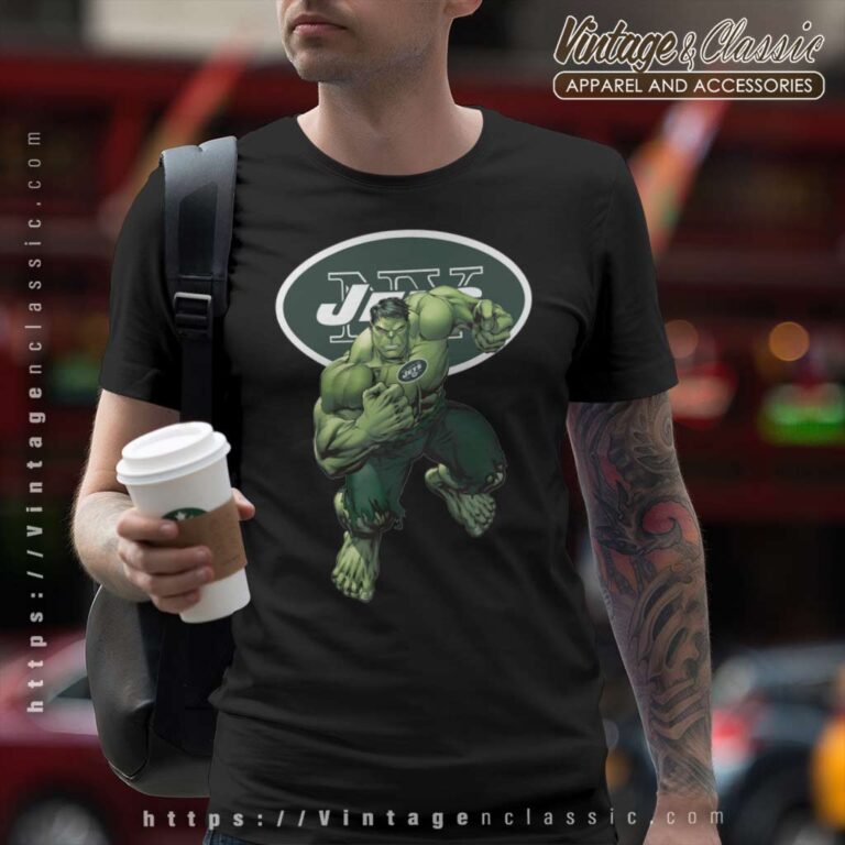 Hulk New York Jets T Shirt Hulk New York Jets T Shirt