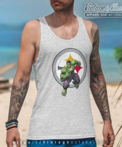 Hulk Pittsburgh Steelers Shirt 4 Hulk Pittsburgh Steelers Tank Top Racerback