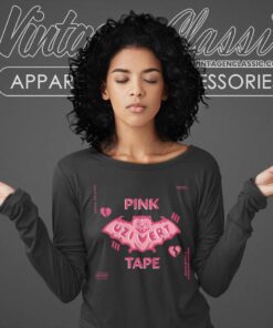Human Made Pink Tape Lil Uzi Long Sleeve Tee