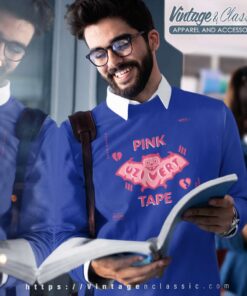 Human Made Pink Tape Lil Uzi Sweatshirt