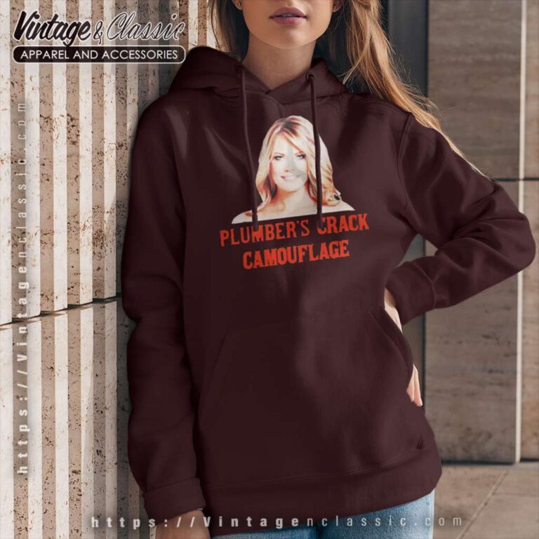 Humor Plumber Crack Camouflage Hoodie Humor Plumber Crack Camouflage Hoodie
