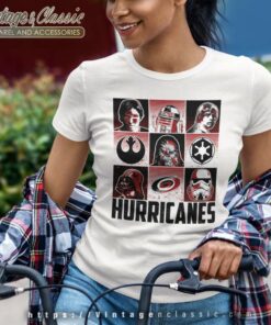 Hurricanes Star Wars Heroes And Villains Women TShirt