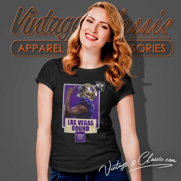 Huskies Las Vegas Bound Pac 12 Champions 2023 Women TShirt Huskies Las Vegas Bound Pac 12 Champions 2023 Women TShirt