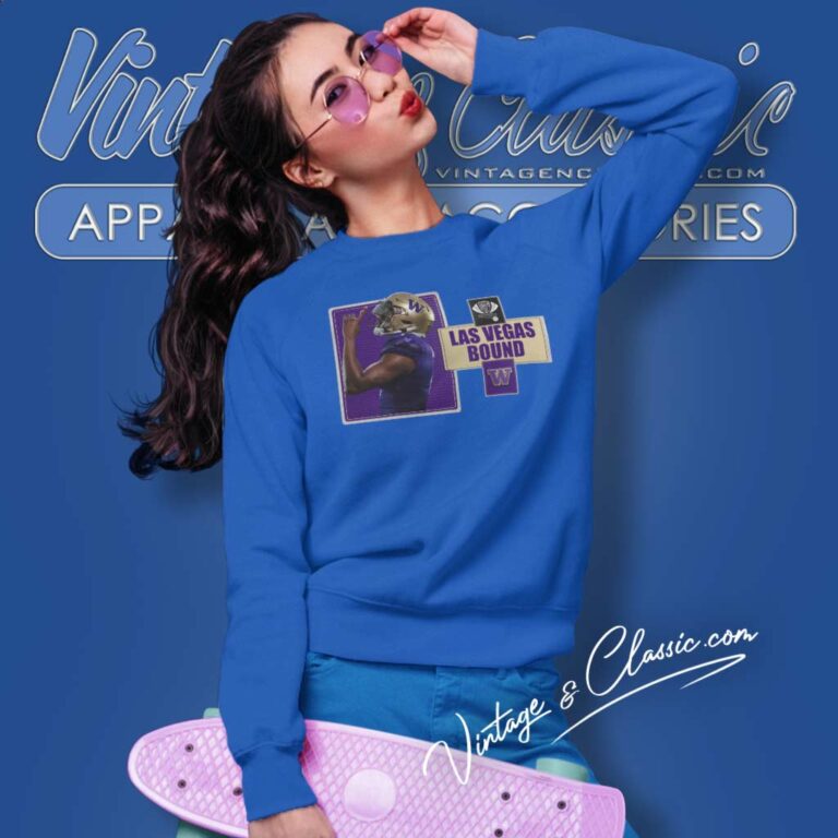 Huskies Pac 12 Champions 2023 Las Vegas Bound Sweatshirt Huskies Pac 12 Champions 2023 Las Vegas Bound Sweatshirt