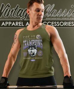 Huskies Pac 12 Champions 2023 Tank Top Racerback