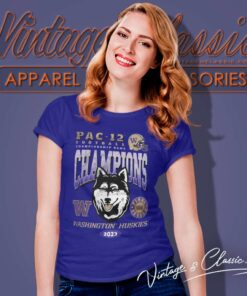 Huskies Pac 12 Champions 2023 Women TShirt