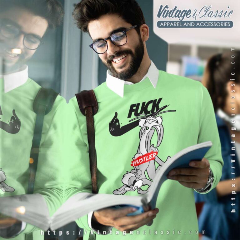 Hustler Bugs Bunny Pepe Le Pew Sweatshirt Hustler Bugs Bunny Pepe Le Pew Sweatshirt