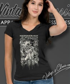 Hypocrisy Dead World V Neck TShirt