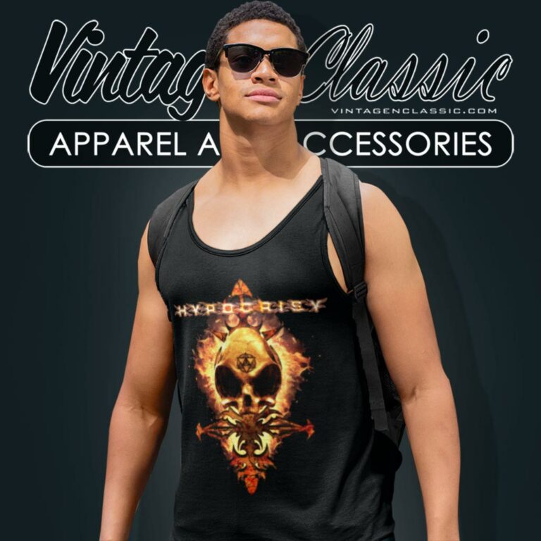 Hypocrisy On Fire Tank Top Racerback Hypocrisy On Fire Tank Top Racerback