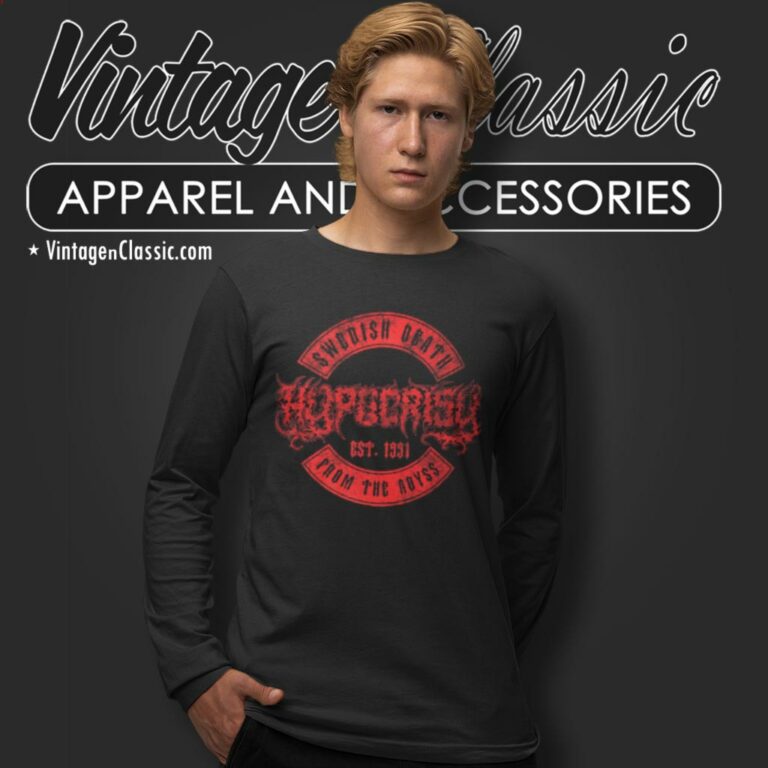 Hypocrisy Shirt From The Abyss Long Sleeve Tee Hypocrisy Shirt From The Abyss Long Sleeve Tee