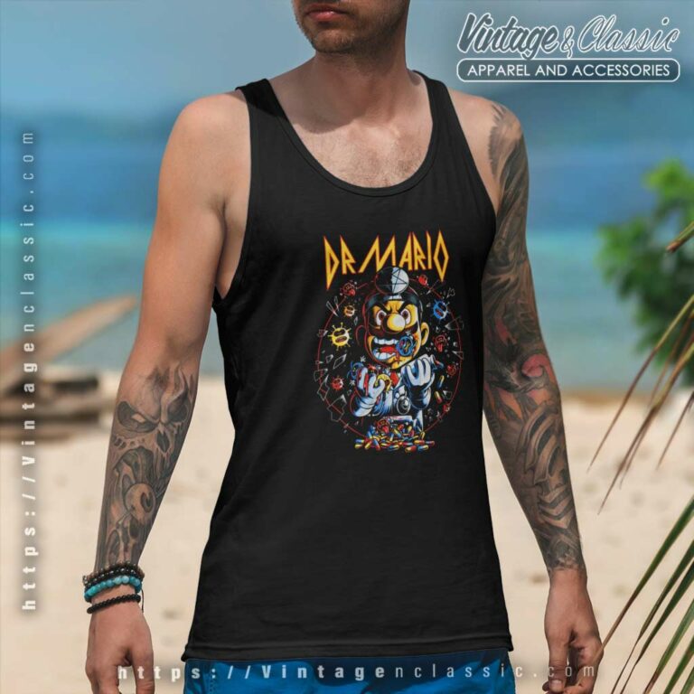 Hysteria Dr Mario Game Tanktop Hysteria Dr Mario Game Tanktop